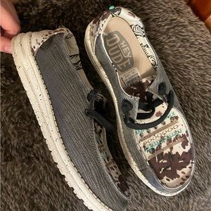 Women’s Cowprint Heydude